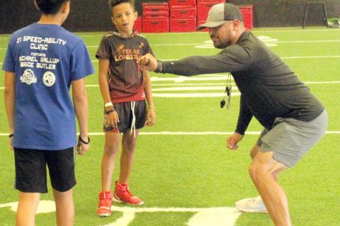 Cub football camp was a touchdown