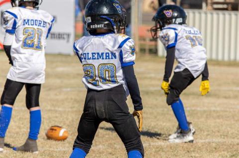The Wellman-Union 2nd/3rd grade football team are Super Bowl Champions