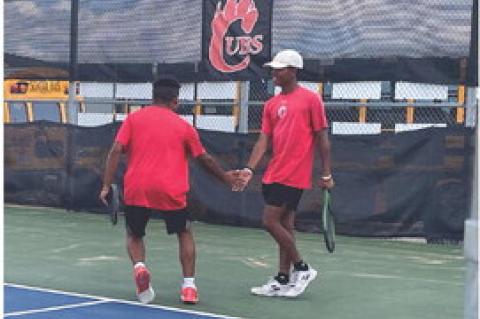 Cub Tennis cruises to win over Lamesa