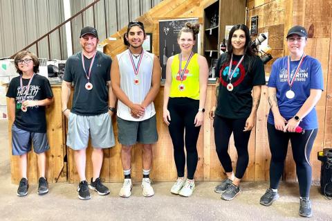 The annual Brownfield Chamber of Commerce Viva El Vino Wine Run was held on Saturday morning at Reddy Vineyards