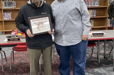 BISD Board recognizes food services at monthly meeting