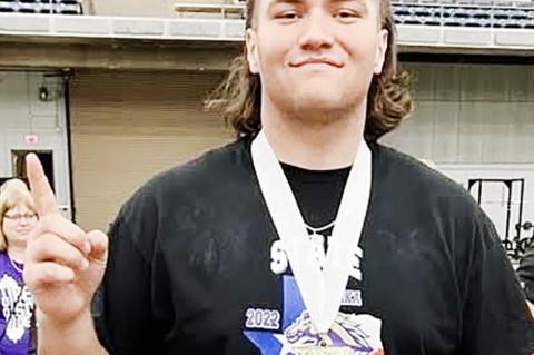 Niko Castaneda brings home a State Championship for Meadow ISD