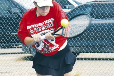 Tennis quartet lead Brownfield past Lamesa