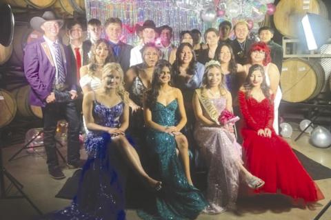 MeadowProm2025wasthispastweekend.KyleWoodwardandMelodyGarciawerenamedPrinceandPrincess.Homecoming King is Aaron Cano and Queen is Abi Gonzalez. (Photo-Meadow ISD)