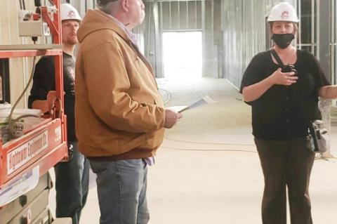 BISD Tours New Campus