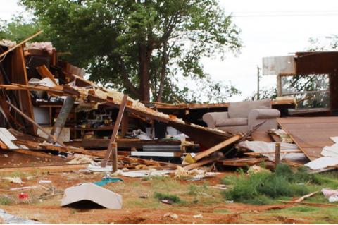 Windstorm Causes Damage