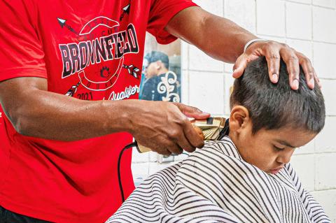 Local gives back to the community with Back to School Haircuts