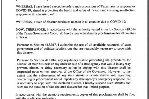 Commissioners renew disaster declaration for county