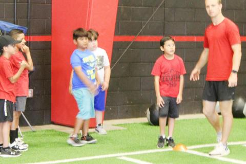 Brownfield football holds mini camp