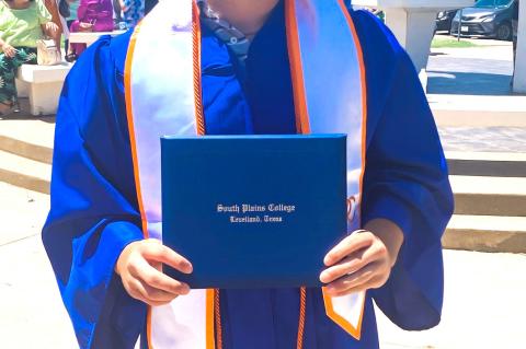 Brownfield ISD and Wellman-Union ISD seniors graduated from South Plains College Friday afternoon 
