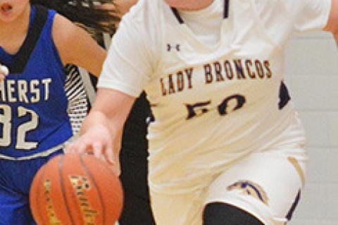 Lady Bronco All District Honors
