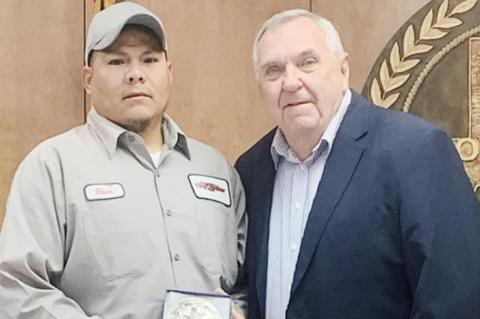 Brownfield Employees Shine