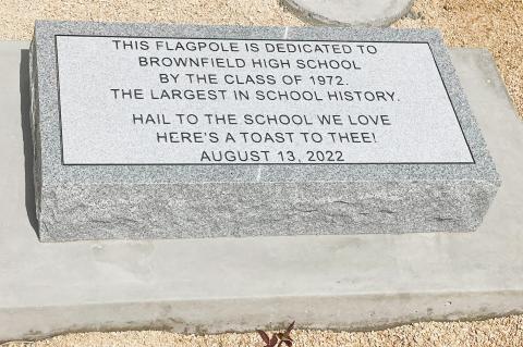 BHS Class of ’72 Holds 50th Reunion in Brownfield