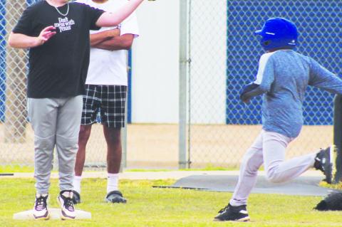 Baseball camp fun