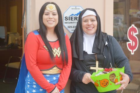 Trick or Treat Around the Square FUN!