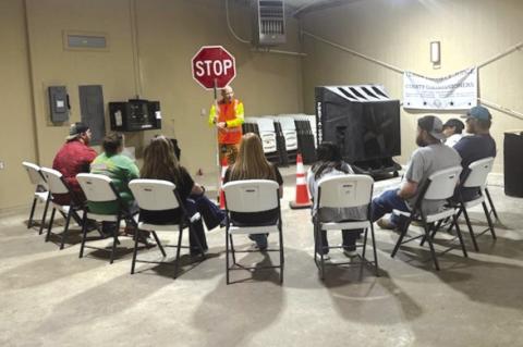 Area TxDOT Safety Training in County