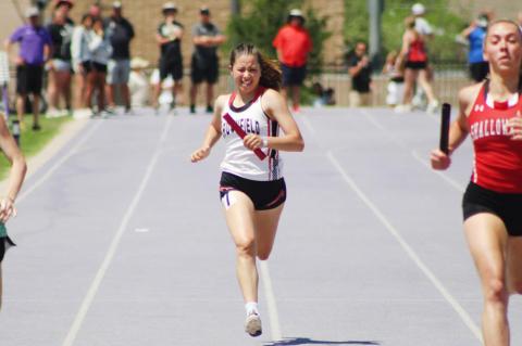 Brownfield at Regional Track meet