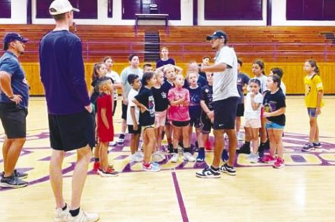 2nd Annual Wes Woodard Memorial Sports Camp fun
