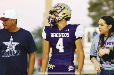 Meadow fall sports celebrate Senior Night