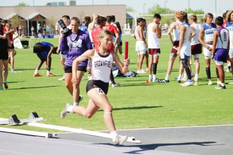Brownfield at Regional Track meet