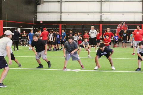 Brownfield football holds mini camp