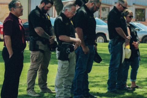 Community Gathers at Courthouse for National Day of Prayer