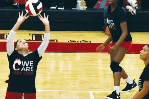 BHS Football, Volleyball scrimmages, Meet The Cubs fun