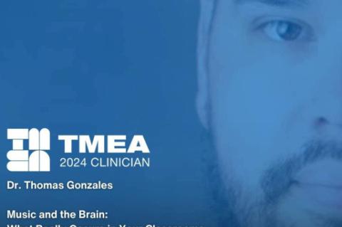 Gonzales Presents at TMEA Conference
