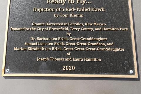 New sculpure added to Hamilton Park