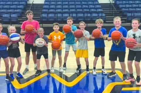 The Wellman-Union basketball camp held its first session last week inside Wildcat Gym, with campers going through their paces under the watchful eyes of Boys coach Caleb Barkowsky and Girls coach Joshua Bailey. The second session of the camp is set for Ju