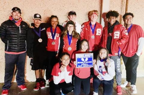 Brownfield Tennis wins at Reagan County Tournament Rich Hammons, Brownfield tennis coach