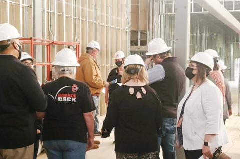 BISD Tours New Campus