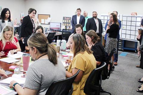 Brownfield ISD visited by TEA Officials