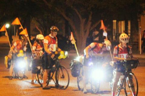 Biking across the USA tour stops at Cavalry Baptist Church