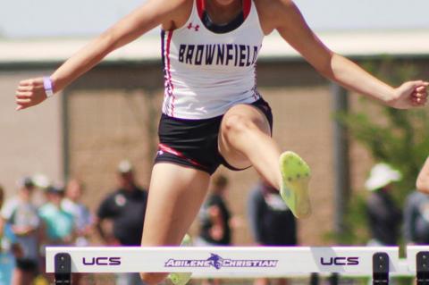 Brownfield at Regional Track meet