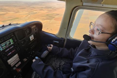 BMS Civil Air Patrol cadets get flight experience