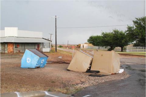 Windstorm Causes Damage