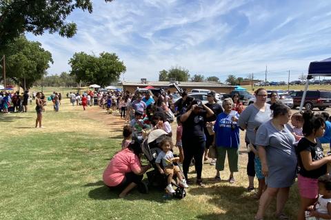 Terry County Back to School Bash gives away several supplies