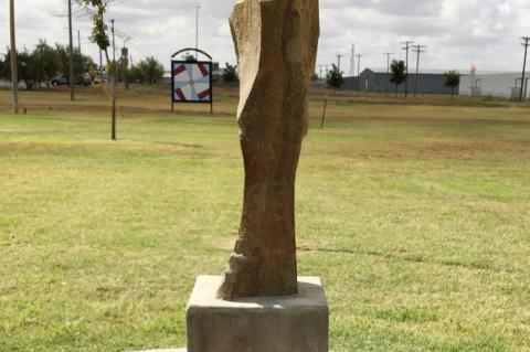 New sculpure added to Hamilton Park