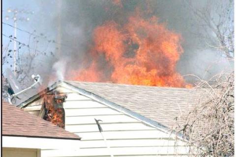 House Fire Heats up Yucca Street