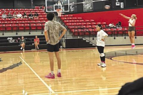 The Brownfield volleyball program hosted a Co-Ed Tournament
