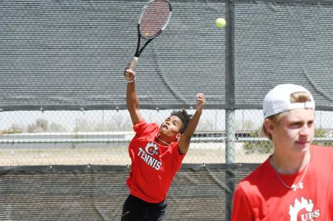 Brownfield tennis compete at Regional meet