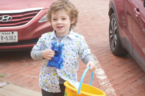 Trick or Treat Around the Square FUN!