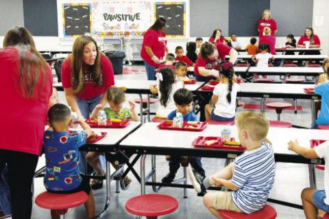 Districts start the 1st day of school