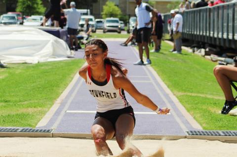 Brownfield at Regional Track meet