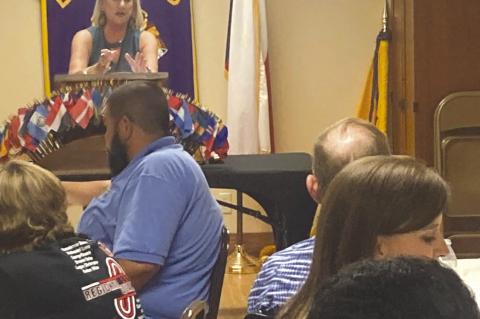 The Brownfield Lions club met August 21 at the Terry County Senior Citizens Center. The club meets every first and third Thursday. Lions lead by example, building relationships and improve the world through kindness. (Photo provided)