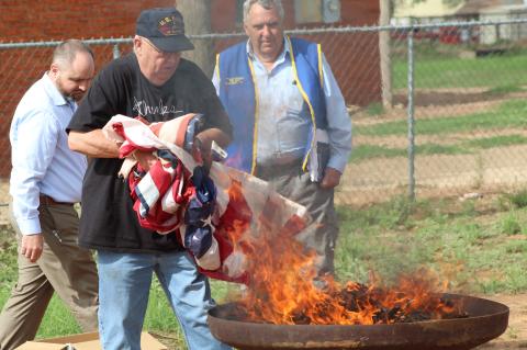 	Memorial Day Flag Ceremony