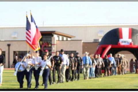 Terry County First Responders were recognized on 9/11