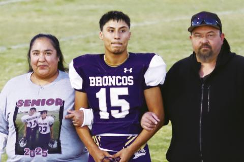 Meadow fall sports celebrate Senior Night