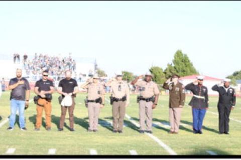 Terry County First Responders were recognized on 9/11
